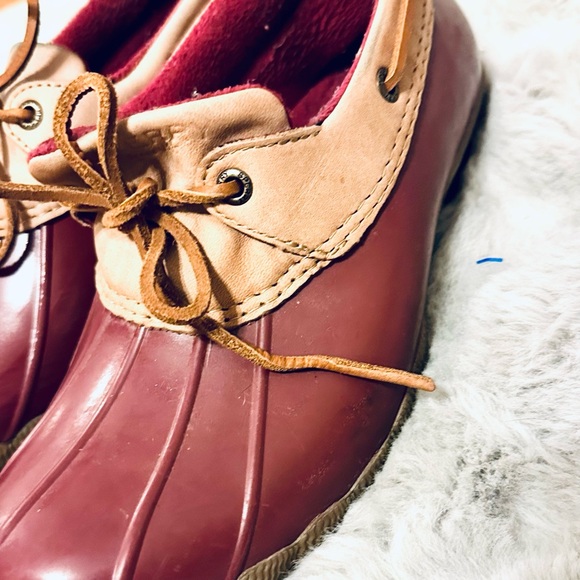 Sperry Women's Saltwater 1-Eye Duck Shoes size 9 EUC - Picture 6 of 7